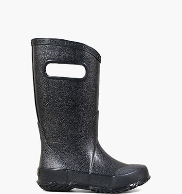 Rainboots Glitter Kids' Rain Boots in Black for $70.00