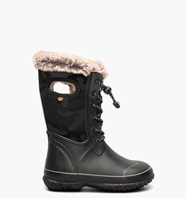 Arcata Tonal Camo Kids' Winter Boots in Black for $107.99