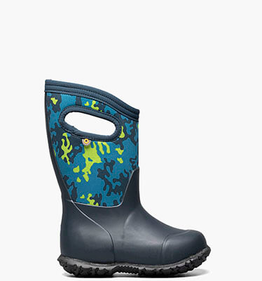 York Neo Camo Kids' Rain Boots in Blue Multi for $64.90