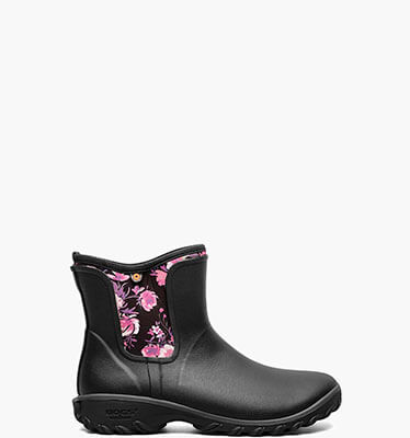 Sauvie Slip On Boot Painterly Women's Garden Boots in Black Multi for $94.90