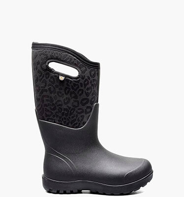 Neo-Classic Tall Tonal Leopard Women's Winter Boots in Black for $129.90