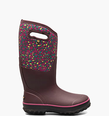 Classic Tall Animals Women's Winter Boots in Burgundy Multi for $114.90