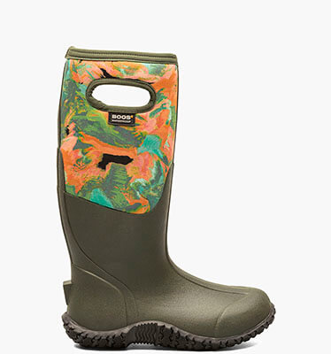 Mesa Wildbrush Women's Farm Boots in Dark Green Multi for $94.90