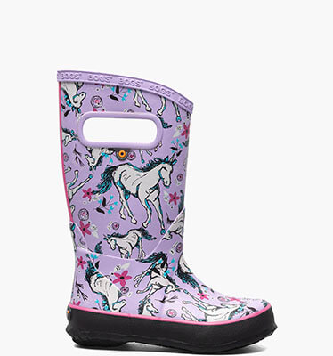 Rainboots Unicorn Awesome Kid's Rainboot in Lavr Multi for $54.90