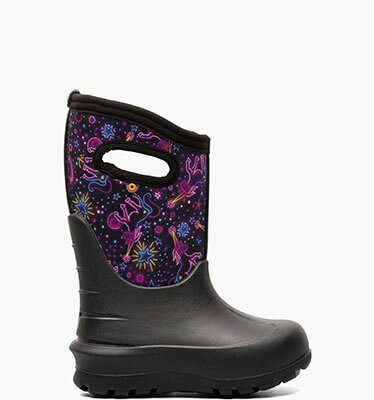 Neo-Classic Neon Unicorn Kids' 3 Season Boots in Black Multi for $115.00