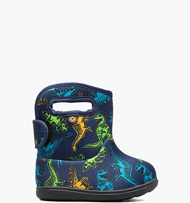 Baby Bogs II Super Dino Toddler Rainboots in navy multi for $56.99