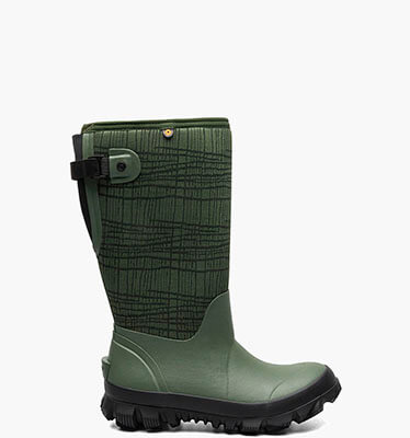 Whiteout Adjustable Calf-Cracks Women's Winter Boots in Dark Green for $144.90