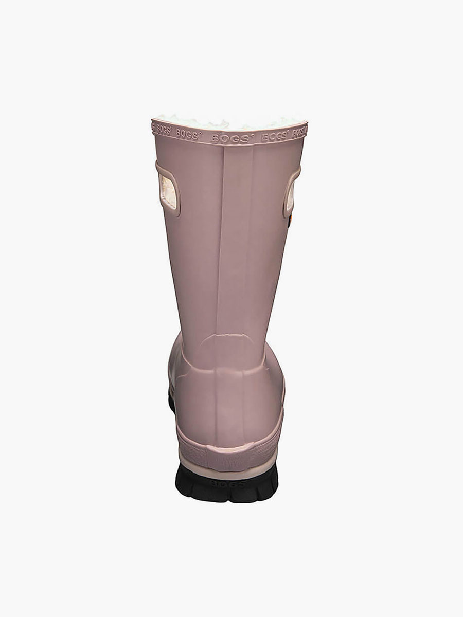 amanda plush waterproof rain boot