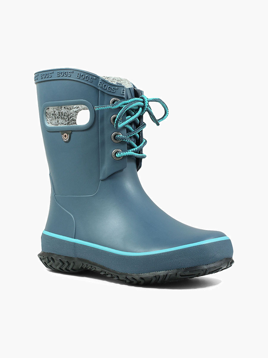 amanda plush waterproof rain boot