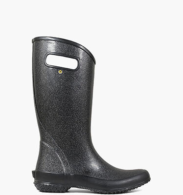 Rainboots Glitter Women's Rain Boots in Black for $90.00