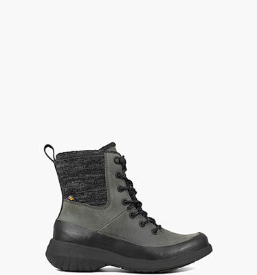 Freedom Lace Women's Waterproof Boots in Gray for $125.99