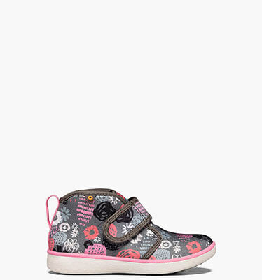 Kicker Mid Garden Party Kids' Slip Ons in Dark Gray Multi for $41.99