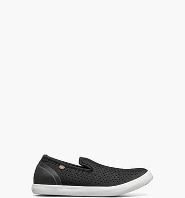 Kicker Loafer Breathable Women's Slip Ons in Black for $55.99