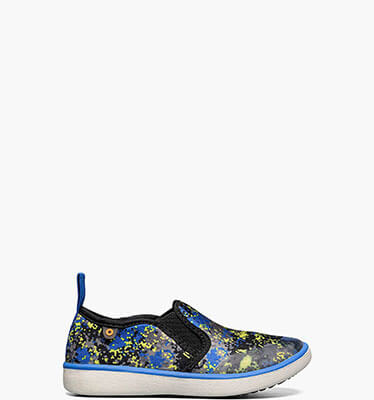 Kicker Slip MicroCamo Kids Slip Ons in Blue Multi for $41.99