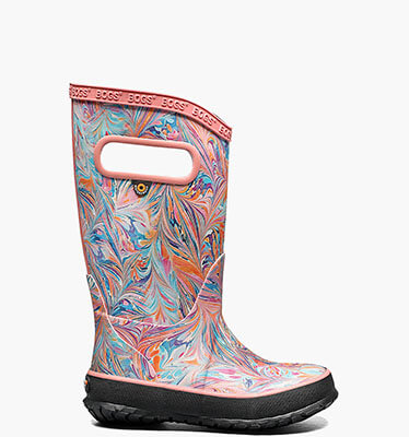 Rainboots Marble Kids' Rain Boots in Coral for $39.90