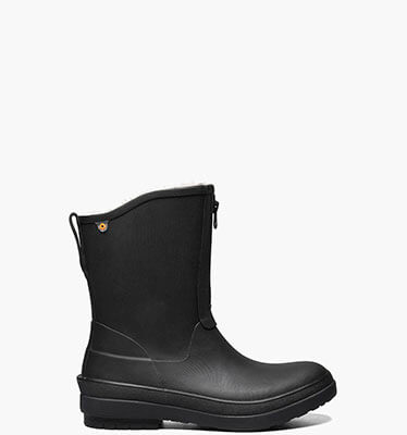 Amanda II Zip Women's Rain Boots in Black for $94.90