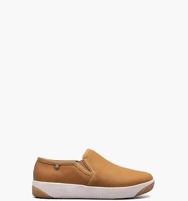 Kicker Slip On Leather Women's Casual Shoes in Sahara for $70.00