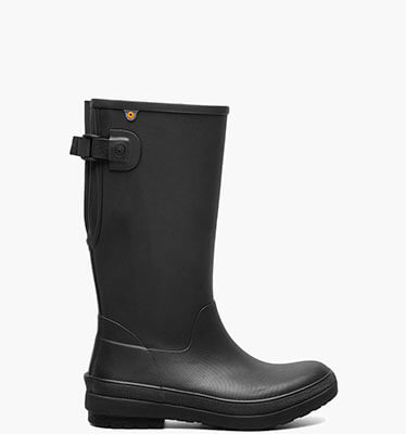 Amanda II Tall (Adjustable Calf) Women's Rain Boots in Black for $105.00