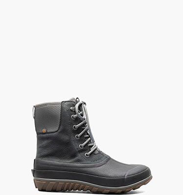 Casual Tall Leather Women's Casual Boots in Dark Gray Multi for $111.99