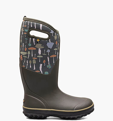 Classic Tall Mushroom Women's Winter Boots in Dark Green Multi for $108.49