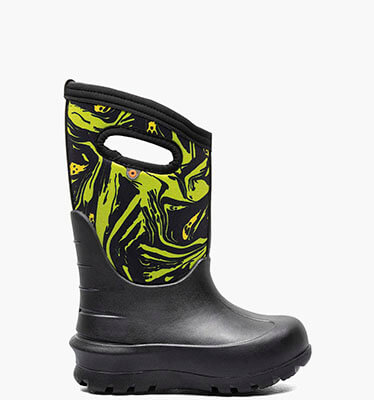 Neo-Classic Spooky Kids' Winter Boots in Black Multi for $74.99