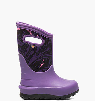 Neo-Classic Spooky Kids' Winter Boots in Violet Multi for $74.99
