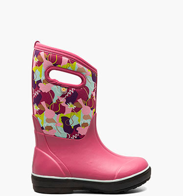 Classic II Joyful Kids' Insulated Rain Boots in Magenta Multi for $68.99