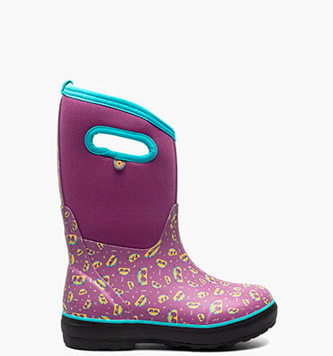 Classic II Tacos Kids Insulated Rainboots in Violet Multi for $68.99