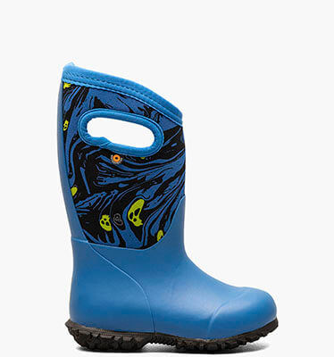 York Spooky Kids Insulated Rainboots in Blue Multi for $71.99