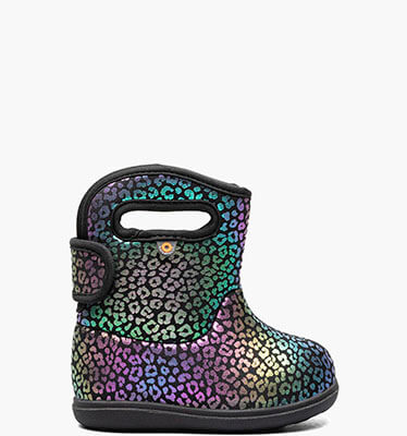 Baby Bogs II Rainbow Leopard  in Black Multi for $75.00