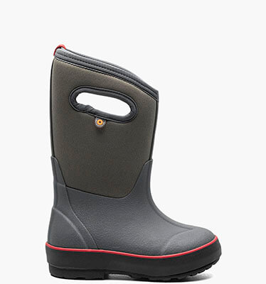 Classic II Textures Kids Insulated Rainboots in Dark Gray for $100.00