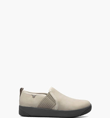Kicker Slip On Leather Women's Shoes  in Oatmeal for $104.99