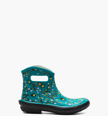 Patch Ankle Bees Women's Garden Boots in Dark Turquoise for $63.99