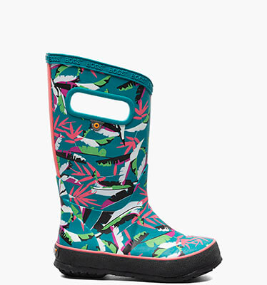 Rainboots Palm Duo Kid's Rainboots in Dark Turquoise for $51.99