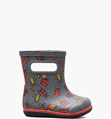 Skipper II Bugs Kid's Rainboots in Gray for $47.99