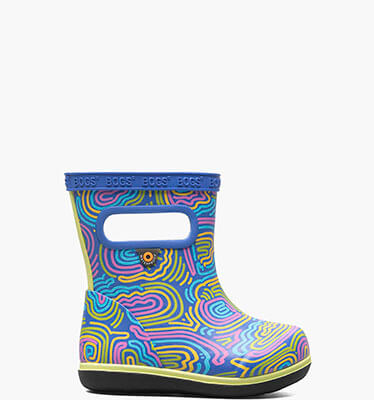 Skipper II Cloud Geo Kid's Rainboots in Royal Multi for $41.99