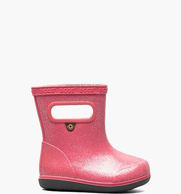 Skipper II Glitter Kid's Rainboots in Pink for $55.00