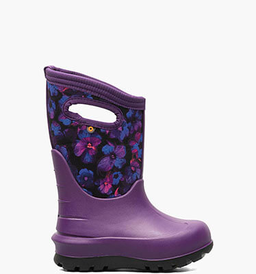 Neo-Classic Petal Kid's Insulated Rainboots in Purple Multi for $115.00