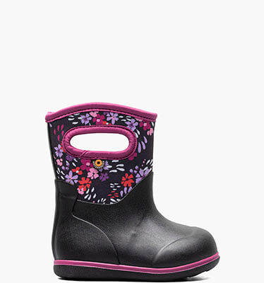 Baby Classic Water Garden Toddler Rainboots in Black Multi for $75.00