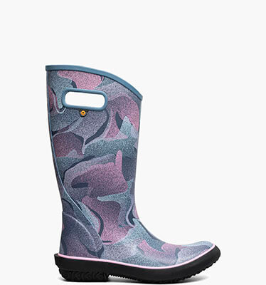 Rainboot Abstract Shapes Women's Rainboots in Blue Multi for $90.00