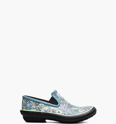 Patch Slip On Floral Women's Garden Boots in Blue Multi for $75.00