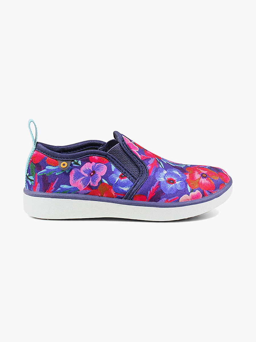 Kicker Slip On Pansies main image.