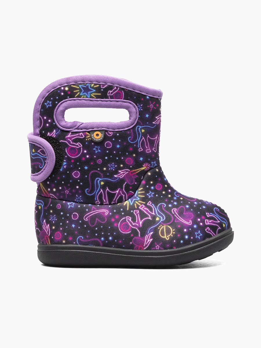 Baby Bogs II Neon Unicorn main image.