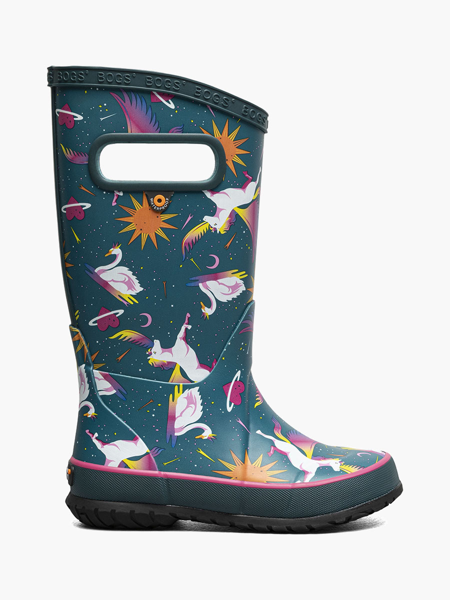 Rainboot Unicorn Swan main image.