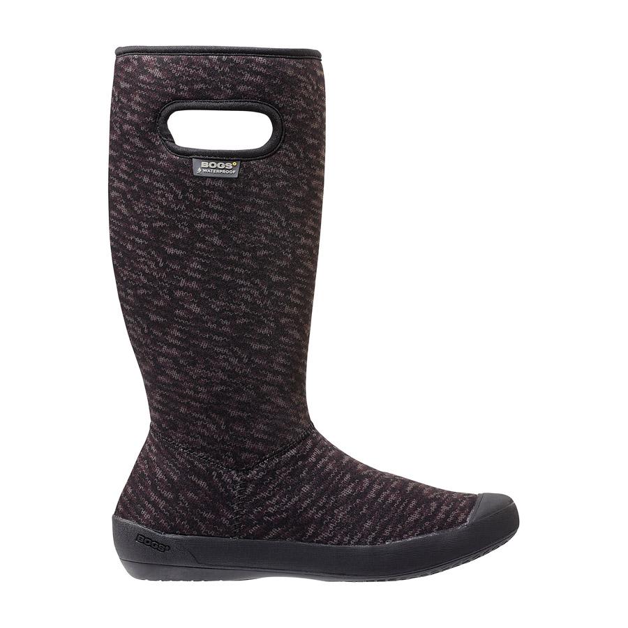 black leather weatherproof women's summit boots