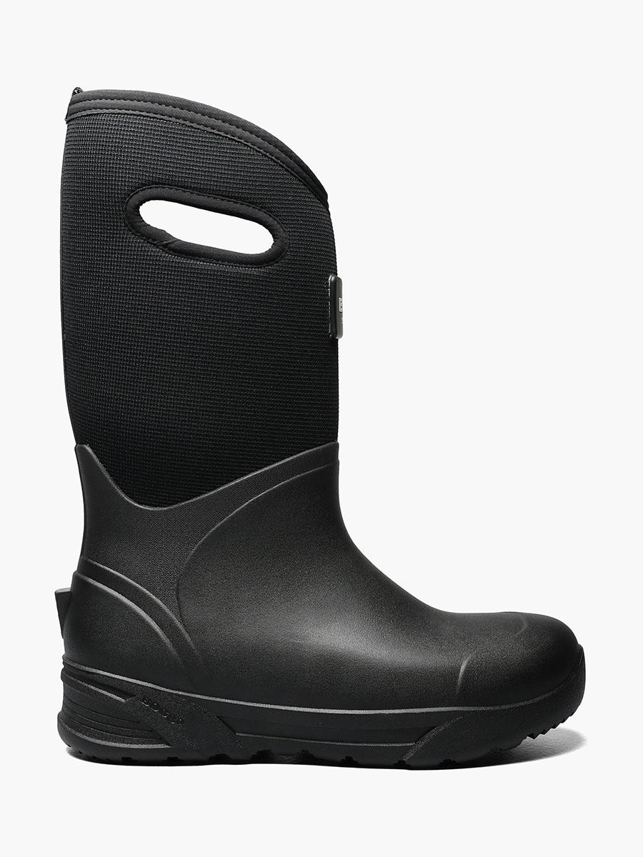tall black winter boots
