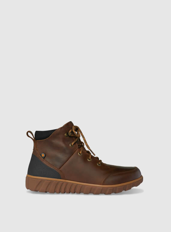 Shop the Men's Classic Casual waterproof leather hiker boot. The featured product is the Men's Classic Casual Hiker in brown.