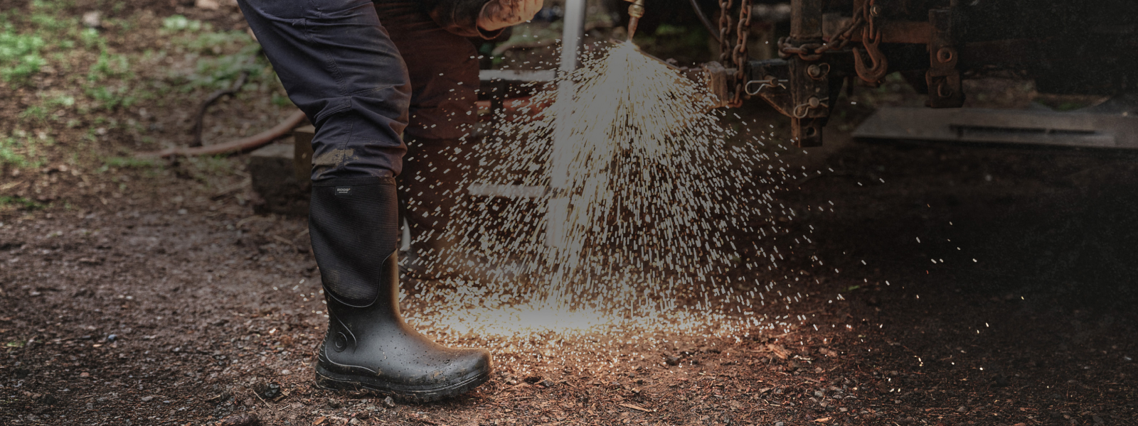 Shop the new Essential Task boots featuring the boot next to someone welding.