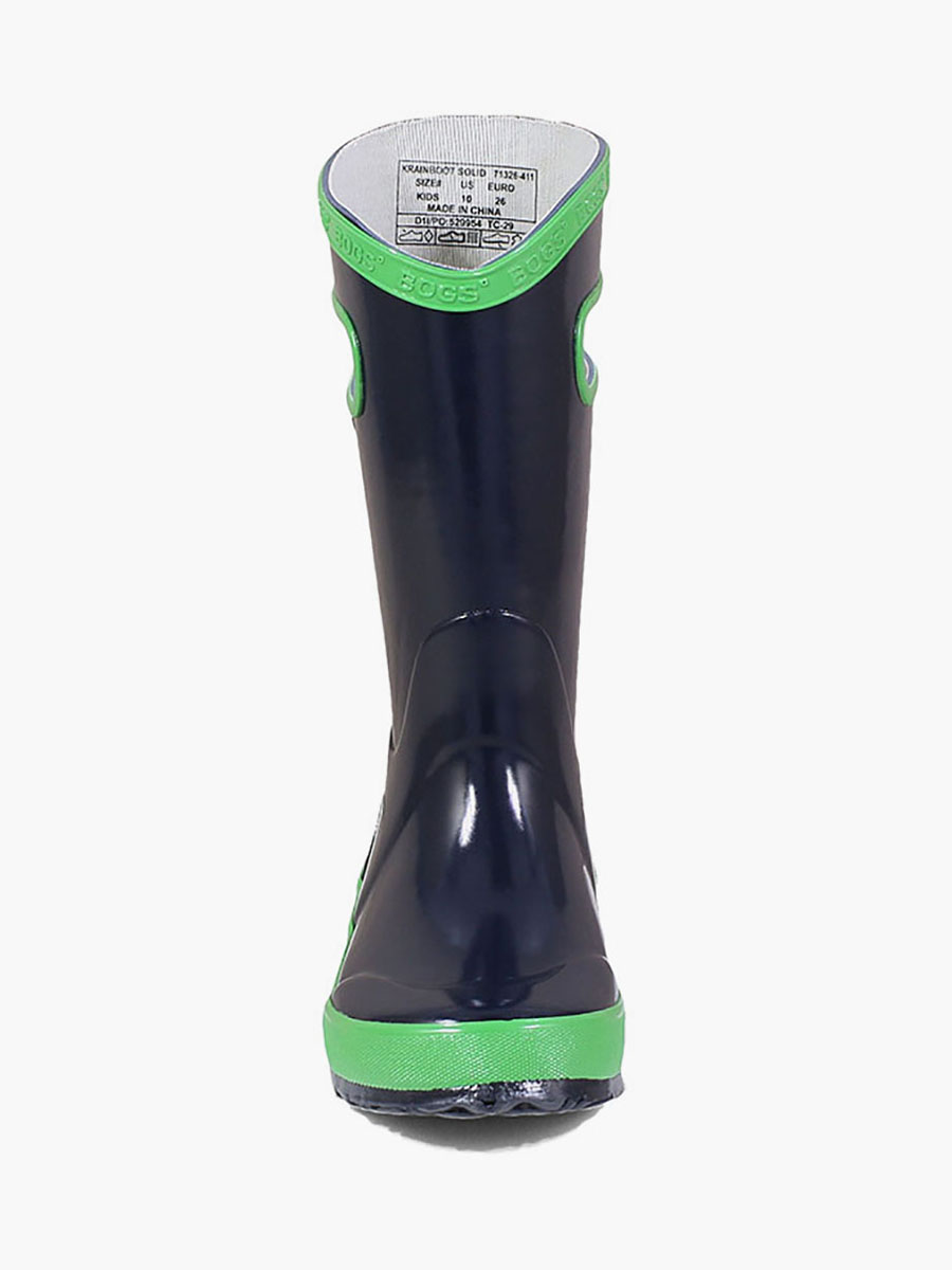 Rainboots Navy eighth rotate image.