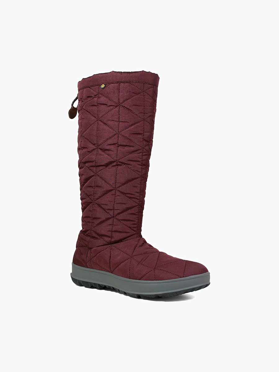 snowday tall waterproof quilted snow boot